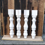 Maple Funky Chunky Dining Legs - 5" x 5" x 29"