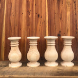 Knotty Pine Balustrades Coffee Table Legs - 5" x 5" x 10"