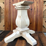 Single Pedestal Base - 9" x 9" x 29" - Massive Base